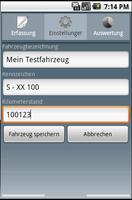 Fahrtenbuch For Android Lizenz تصوير الشاشة 3