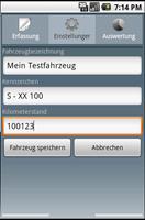 Fahrtenbuch For Android Lizenz Screenshot 3