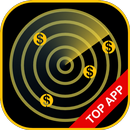 APK Money Radar Detector Simulated