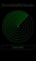 Zombie Radar Simulation capture d'écran 1