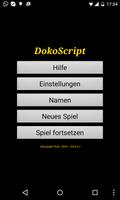 DokoScript Test poster