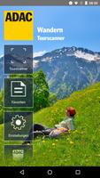 ADAC Wandern Tourscanner الملصق