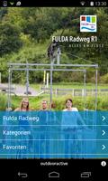 Fulda - Radweg R1 پوسٹر