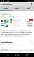 Fulda - Radweg R1 اسکرین شاٹ 1