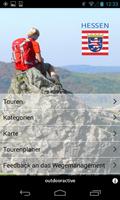 Wandertouren-App Hessen الملصق