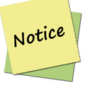 Notice