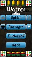 Watten - online Kartenspiel Affiche