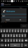 AreaChat (Bluetooth Chat Room) capture d'écran 2