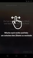 Zitate, Weisheiten und Sprüche تصوير الشاشة 2