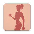 Body fitness for girls, the daily workouts program-icoon