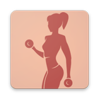 Body fitness for girls, the daily workouts program Zeichen