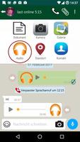 Audio Share for WhatsApp Affiche