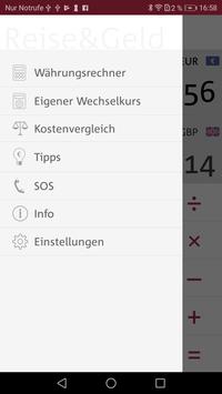 whrungsrechner reise geld apk screenshot