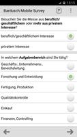 Bardusch Mobile Survey screenshot 1