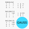 Gaussian elimination App