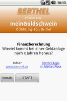 myGoldpiggy financecalculation plakat