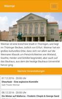 Weimar - regiolinxx-App Affiche