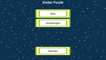 Kinder Puzzle Deutsch-poster
