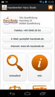 Handwerker Harz-Bode Affiche