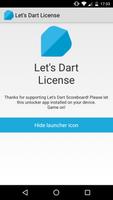 Let's Dart License ポスター
