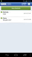 GMX SMS الملصق