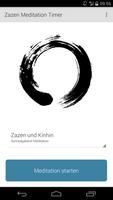 Zazen Meditation Timer Poster