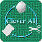 Clever AI: Rock Paper Scissors-icoon