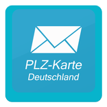 PLZ-Karte Deutschland