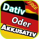 Dativ und Akkusativ erklärung biểu tượng