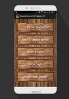 Deutschkurs Schreiben A1 Üben ảnh chụp màn hình 3