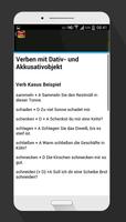 Verben mit Dativ und Akkusativ ảnh chụp màn hình 2