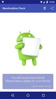 Marshmallow Check for Android Affiche