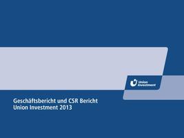 Union Investment Bericht 2013 capture d'écran 1