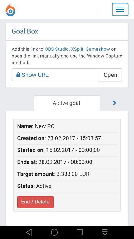 donation tracker screenshot 2