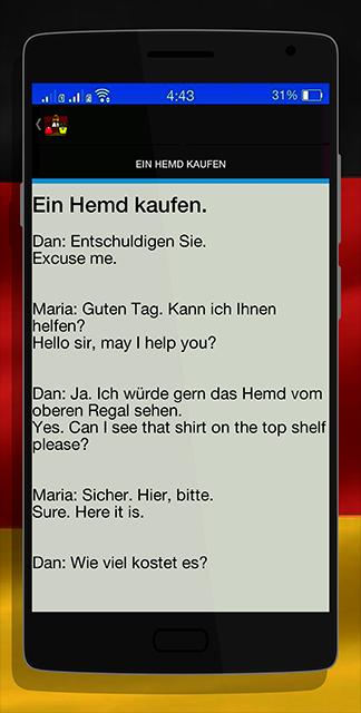 Deutschprüfung dialog