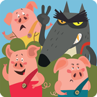 The Three Little Pigs-icoon