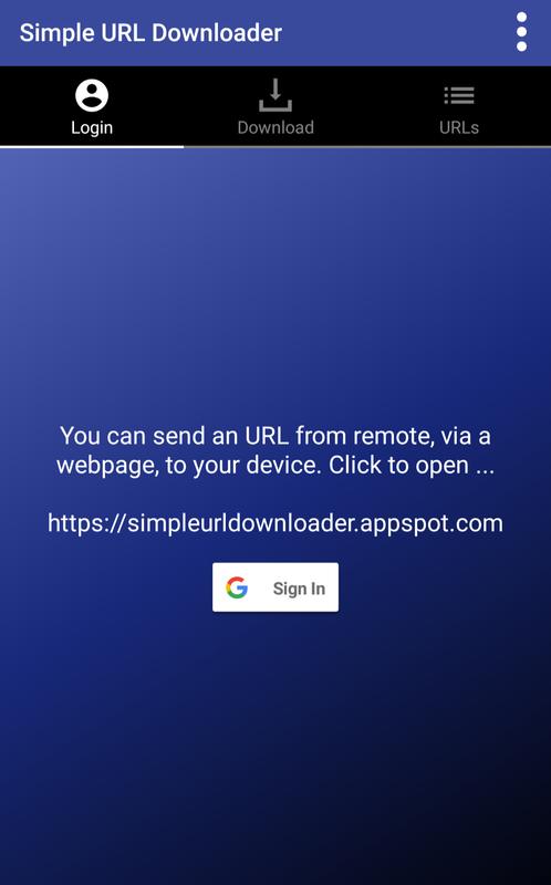 url download app android