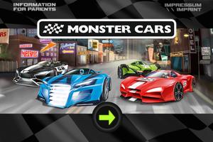 پوستر Monster Cars Racing byDepesche