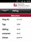 Flugtafel Flughafen Dresden screenshot 1