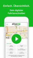 DriveTrip – Dein digitales Fahrtenbuch poster