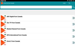 Urdu satellite du Canada capture d'écran 2