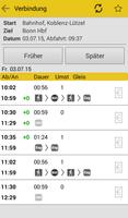 MittelrheinBahn Info & Ticket syot layar 1