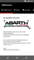 Abarth Club poster
