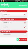 simfinity Verbrauchsübersicht постер