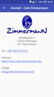 Cafe Zimmermann capture d'écran 2