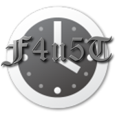 F4u5T Clock Widget icon