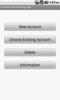 facentis Accounting App الملصق