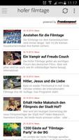 Hofer Filmtage تصوير الشاشة 1