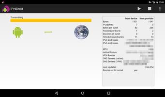 IPv6Droid स्क्रीनशॉट 1