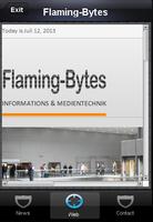 Flaming-Bytes Mobile captura de pantalla 1